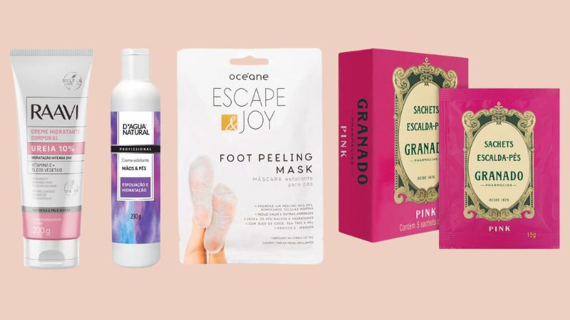 Deixe seus pés bem macios com 7 produtos - Reprodução/Amazon